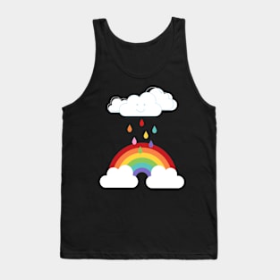 Rain and rainbows Tank Top